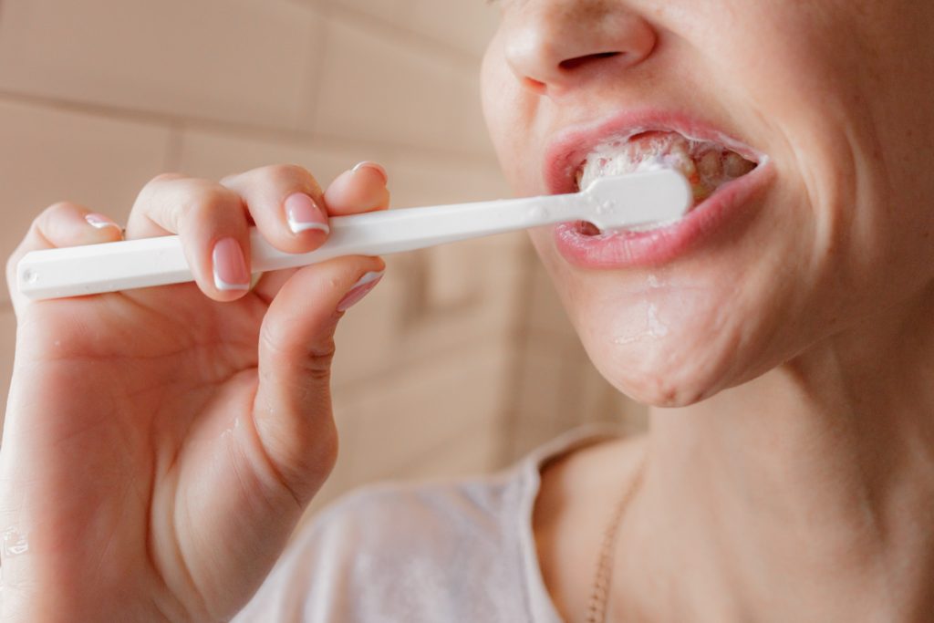 teeth after years of not brushing